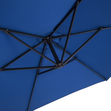 Sonnenschirm Aluminium 330 cm blau